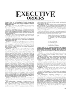 EXECUTIV E ORDERS Executive Order No. 70: Extending the Period for Paying School District Taxes in Certain School Districts Within the Counties of Nassau and Orange.