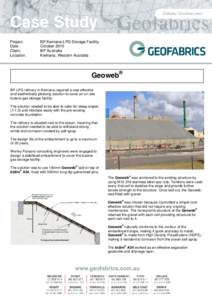 Geotechnical engineering / Economy of Alaska / Butane / Corrosion / Refinery / Geotextile / Chemistry / Fuel gas / BP