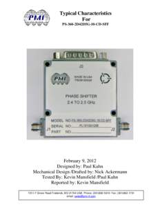 Typical Characteristics For PS-360-2D42D5G-10-CD-SFF February 9, 2012 Designed by: Paul Kuhn