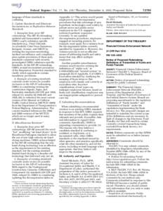 Federal Register / Vol. 77, No[removed]Thursday, December 6, [removed]Proposed Rules language of these standards is confusing. C. Update Standards and Eliminate Inconsistencies or Duplication Between Standards