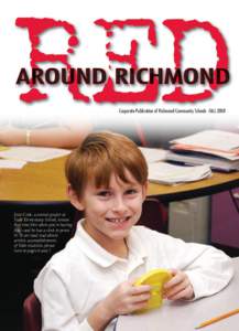 Corporate Publication of Richmond Community Schools FALL[removed]Jesse Cook, a second-grader at