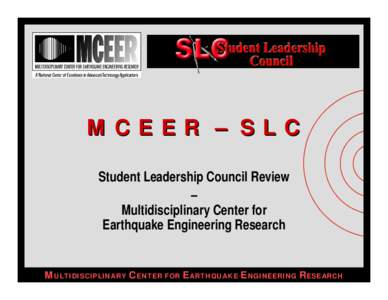 Student Leadership Council(SLC) Review