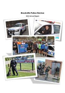 Brockville Police Service 2013 Annual Report 2013 Annual Report  Table of Contents