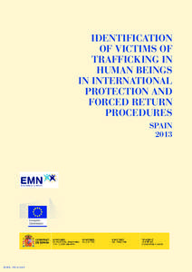 IDENTIFICATION OF VICTIMS OF TRAFFICKING IN HUMAN BEINGS IN INTERNATIONAL PROTECTION AND