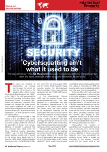 Network architecture / Cybersquatting / Uniform Domain-Name Dispute-Resolution Policy / Typosquatting / Anticybersquatting Consumer Protection Act / Trademark / Domain name / ICANN / Tucows / Domain name system / Internet / Computing