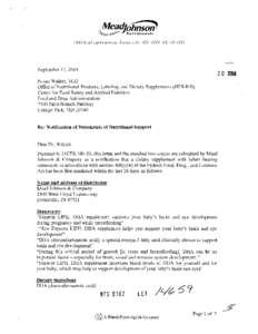 Medicine / Omega-3 fatty acid / Mead Johnson / Behavior / Dietary supplement / Breastfeeding / Ocean Nutrition Canada / Fatty acids / Nutrition / Docosahexaenoic acid