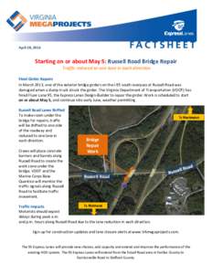 Interstate 95 in Virginia / Transportation in Richmond /  Virginia / High-occupancy vehicle lane / Virginia Department of Transportation / Lane / Road transport / Virginia HOT lanes / Springfield Interchange / Virginia / Transport / Colonial Heights /  Virginia