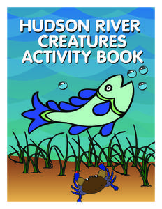 Hudson River Creatures Activity Book