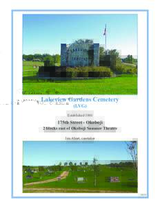 Lakeview Gardens Cemetery (LVG) Established175th Street - Okoboji