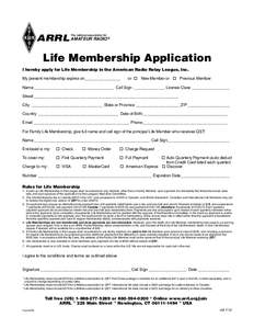 Job #253 Life Membership Application LM.indd