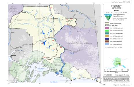 East Alaska Proposed RMP/Final EIS 150°W 147°W  144°W