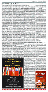 Sac & Fox News v March 2012 v Page 3  Chief’s Address To The Nation the course of representing a client, a lawyer shall not communicate or cause another to communicate about the subject of the representation with a per