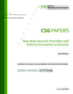 Africa / Geography of Somalia / States of Somalia / Somalia / Xeer / Somalis / Mogadishu / Somaliland / National security / Siad Barre / Kenneth Menkhaus / Horn of Africa