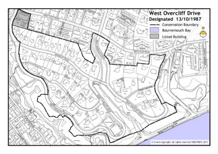 West-Overcliff-Drive-Conservation-Area-Map