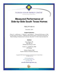 Cost-Effective Energy-Efficiency and Florida’s