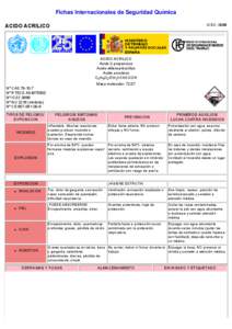 N° CAS[removed]International Chemical Safety Cards (WHO/IPCS/ILO)