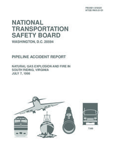 Technology / Natural gas / Safety / Gas meter / Gas explosion / St. Cloud explosion / Pipeline transport / Transport / Fuel gas / National Transportation Safety Board