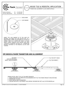 Tile Tech Pavers  ® Paving America one step at a time!