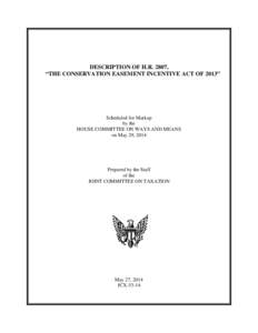 Finance / Gross income / Conservation easement / Taxable income / Itemized deduction / Charitable contribution deductions in the United States / Taxation in the United States / Law / Economy of the United States