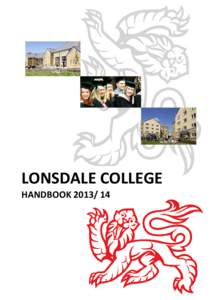 LONSDALE COLLEGE HANDBOOK[removed]  Contents