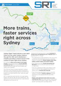 North West railway line /  Sydney / Light rail / Sydney / Commuter rail / Baltimore Light Rail / Rapid transit / CityRail / CBD Relief Line / Proposed railways in Sydney / Transport / Rail transport / Railways in Sydney