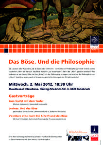 GUTZUMDRUCK Plakat A3 Das Boese in der Philosophi.indd