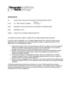 Cobb County /  Georgia / Georgia Institute of Technology / Midtown Atlanta / V-12 Navy College Training Program / Geography of Georgia U.S. state) / University System of Georgia / Georgia U.S. state) / Kennesaw State University / Georgia State University / Montana State University Office of the Provost