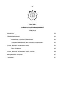 SANGP100 - Chap 6 - Human Resource Management