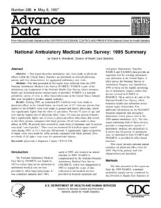 Health economics / Healthcare in Canada / Ambulatory care / Medicare / Physician / Medical Expenditure Panel Survey / Health care systems by country / Health / Medicine / Healthcare reform in the United States