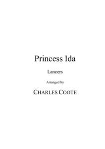 Princess Ida Lancers Arranged by CHARLES COOTE