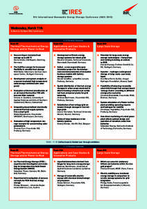 International Renewable Energy Storage Conference