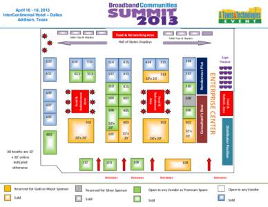 Booth / Allied Telesis / Table / Wispa