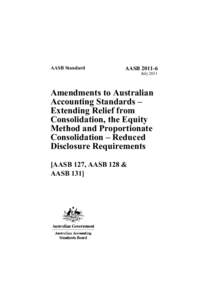 AASB Standard  AASB[removed]July[removed]Amendments to Australian