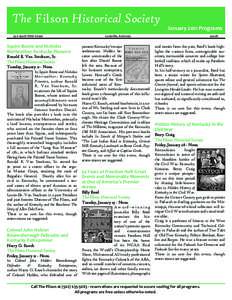 American pioneers / Kentucky / United States / Louisville metropolitan area / RichmondBerea micropolitan area / American folklore / Appalachian people / Boone County /  Missouri / Daniel Boone / Filson / Kentucky in the American Civil War / The Filson Historical Society