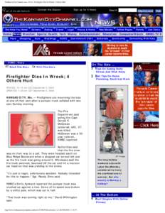TheKansasCityChannel.com - News - Firefighter Dies In Wreck; 4 Others Hurt