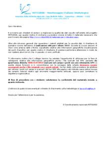 MITO2000 - Monitoraggio ITaliano Ornitologico Ministero delle Politiche Agricole –Lipu BirdLife Italia - FaunaViva – DREAm – CISO [removed] - www.mito2000.it  Caro rilevatore,