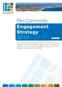 Pilot Community Engagement Strategy[removed]