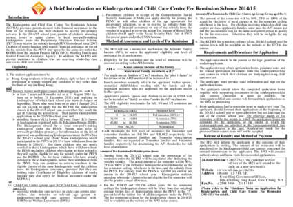 Educational stages / Alternative education / Child care / School voucher / Kindergarten / Welfare / Day care / Education / Early childhood education / Education economics