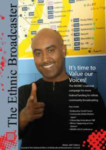 The Ethnic Broadcaster  It’s time to Value our Voices! The NEMBC’s national