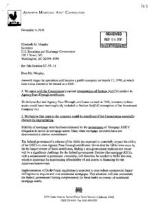 Real estate investment trust / Real property law / Financial economics / Property law / Mortgage-backed security / Finance / Mortgage loan / Anworth Mortgage Asset Corporation / Dodd–Frank Wall Street Reform and Consumer Protection Act / United States housing bubble / Mortgage industry of the United States / Real estate