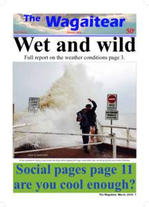 50c  Wet and wild Vol 3 No 14  March, 2014