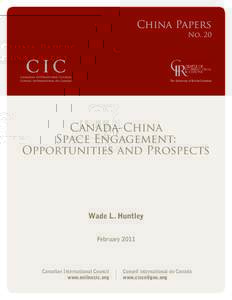 China Papers No. 20 The University of British Columbia  Canada-China