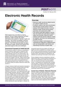 Health / National Health Service / Health informatics / Electronic health records / Patient safety / NHS Connecting for Health / Medical privacy / Five Year Forward View / Health information technology / NHS Digital / Personal health record / NHS Scotland