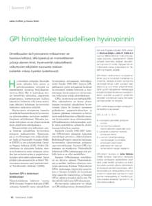 Suomen GPI  Jukka Hoffrén ja Hanna Rättö