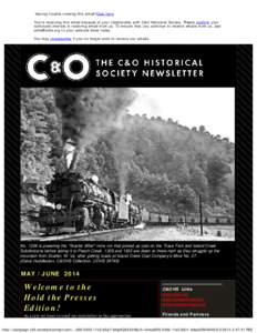 Baltimore and Ohio Railroad / Cumberland /  Maryland / Western Maryland Scenic Railroad / 2-6-6-6 / George Washington / CSX Transportation / Clifton Forge / Pennsylvania Railroad / Steam locomotive / Rail transportation in the United States / Transportation in the United States / Chesapeake and Ohio Railway