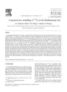 Journal of Marine Systems 33 – [removed] – 472 www.elsevier.com/locate/jmarsys