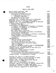 INDEX  June[removed], 1944 Advent Source Material, 4500 African West Coast Union I.D.Follett released from call