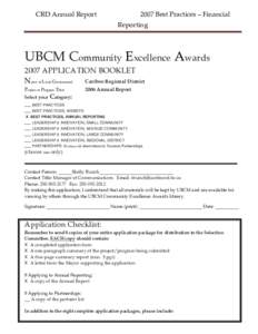Microsoft Word - Community Excellence Awards[removed]Annual Report.doc