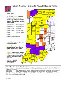 Indiana’s Transition Initiative for Young Children and Families[removed]Purple and Yellow counties: Transition Initiative is facilitating active transition