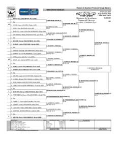 Western & Southern Financial Group Masters MAIN DRAW DOUBLES Cincinnati, USA